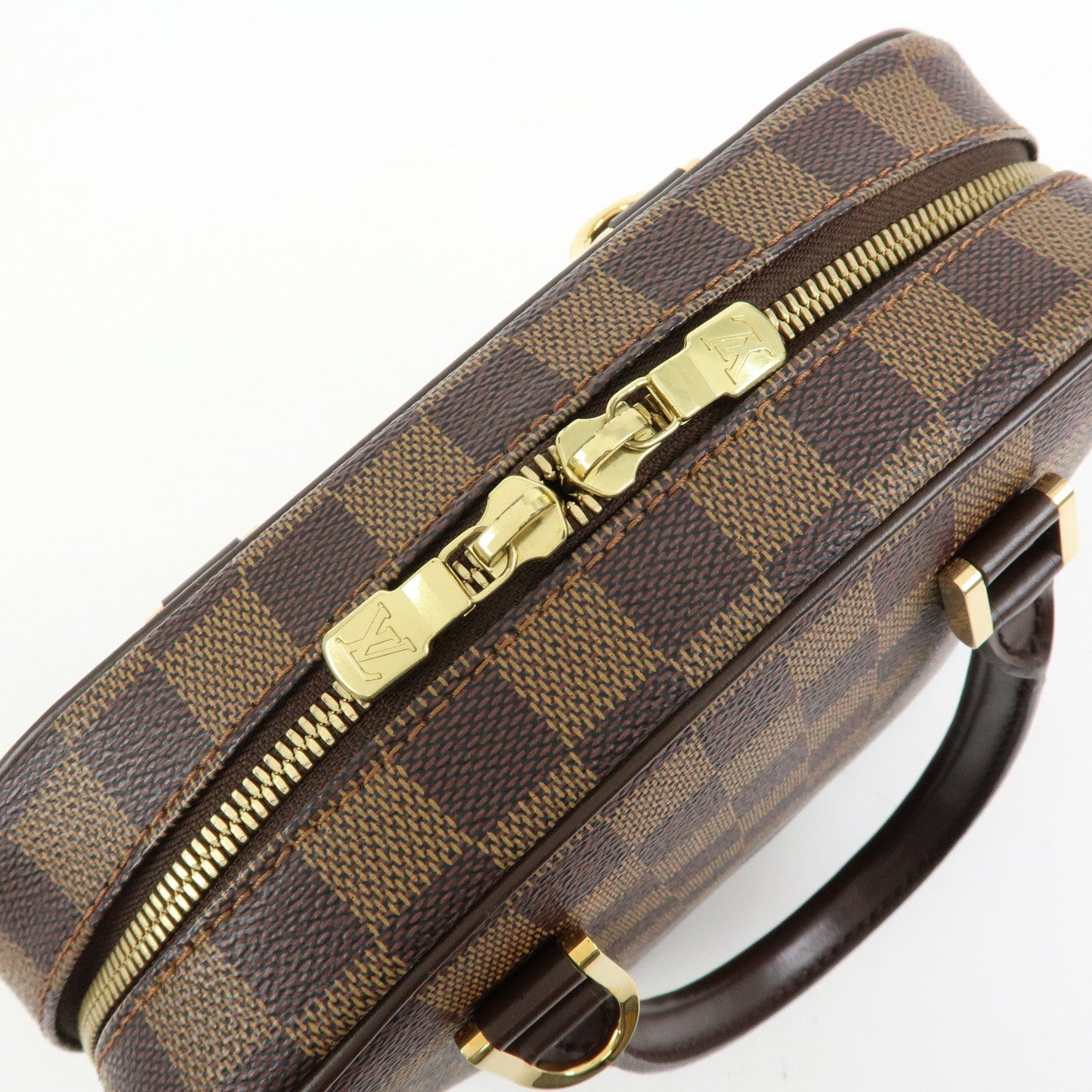 Louis Vuitton Saleya Mini Damier Ebene Canvas Leather Hand Bag【Pre-order】