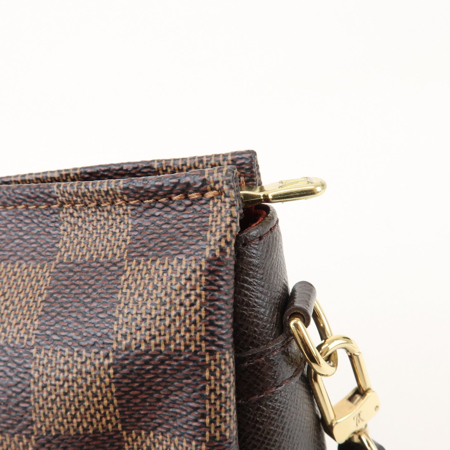 Louis Vuitton Damier Trousse Makeup Accessory Pouch Brown N51982【Pre-order】