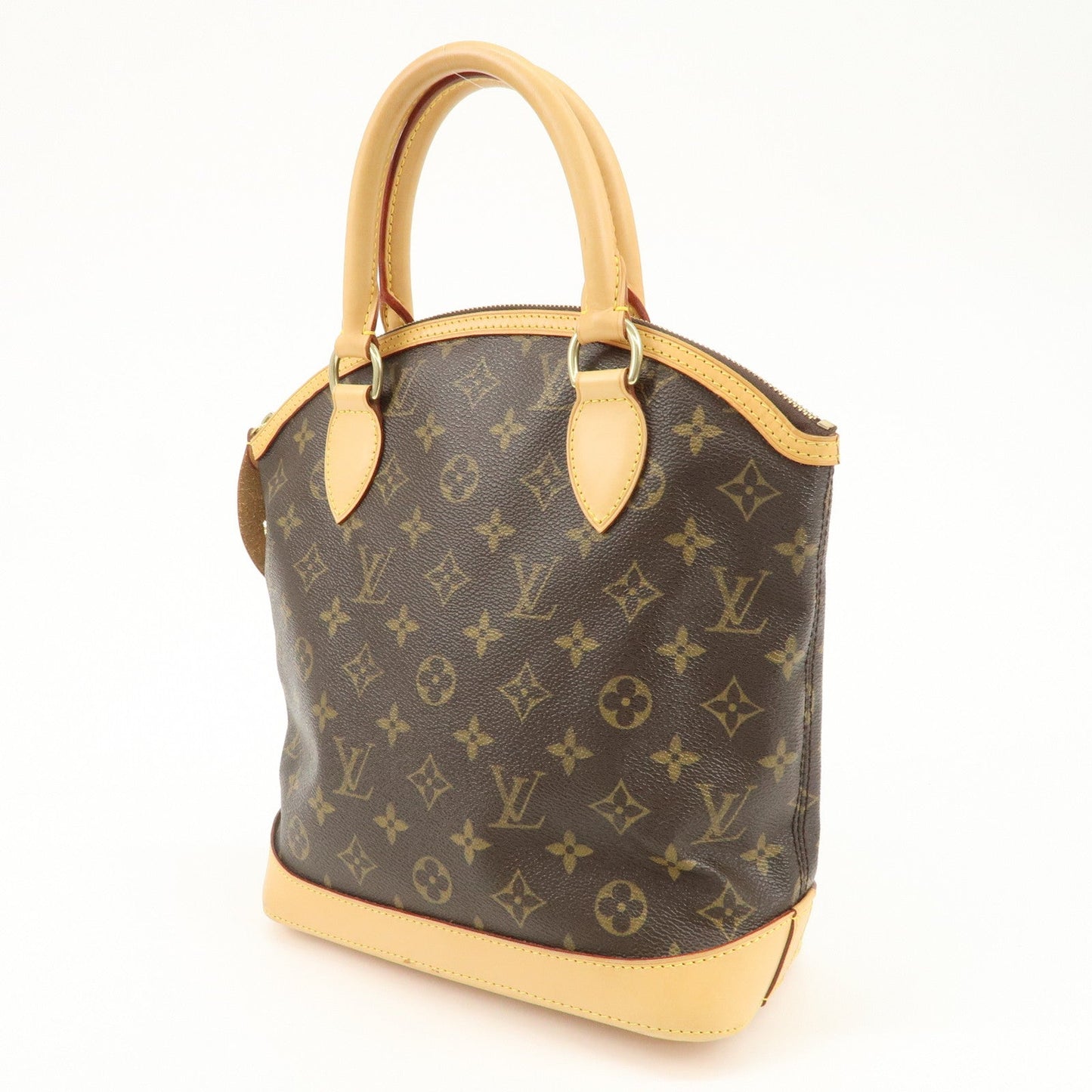 Louis Vuitton Monogram Lock It Hand Bag Old Style Brown M40102【Pre-order】