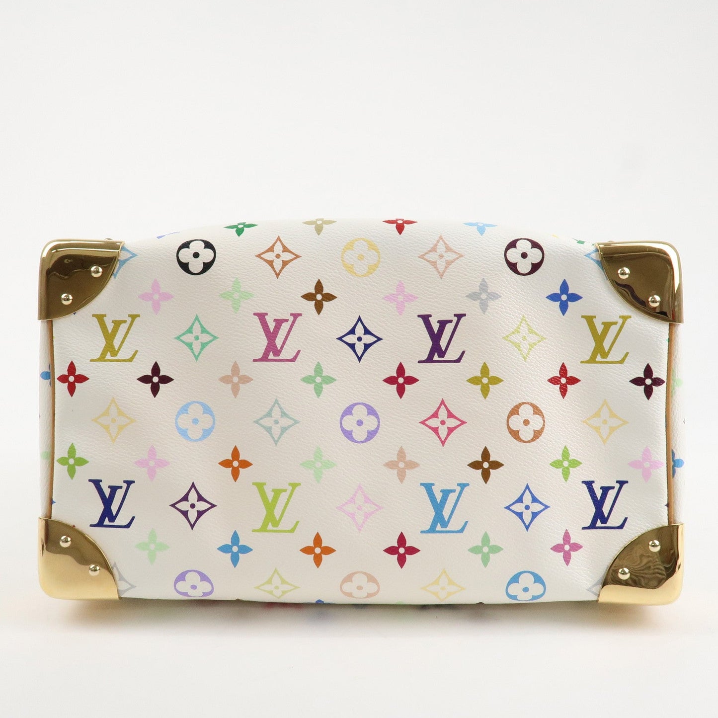 Louis Vuitton Monogram Multicolor Speedy 30 Hand Bag Blanc M92643【Pre-order】