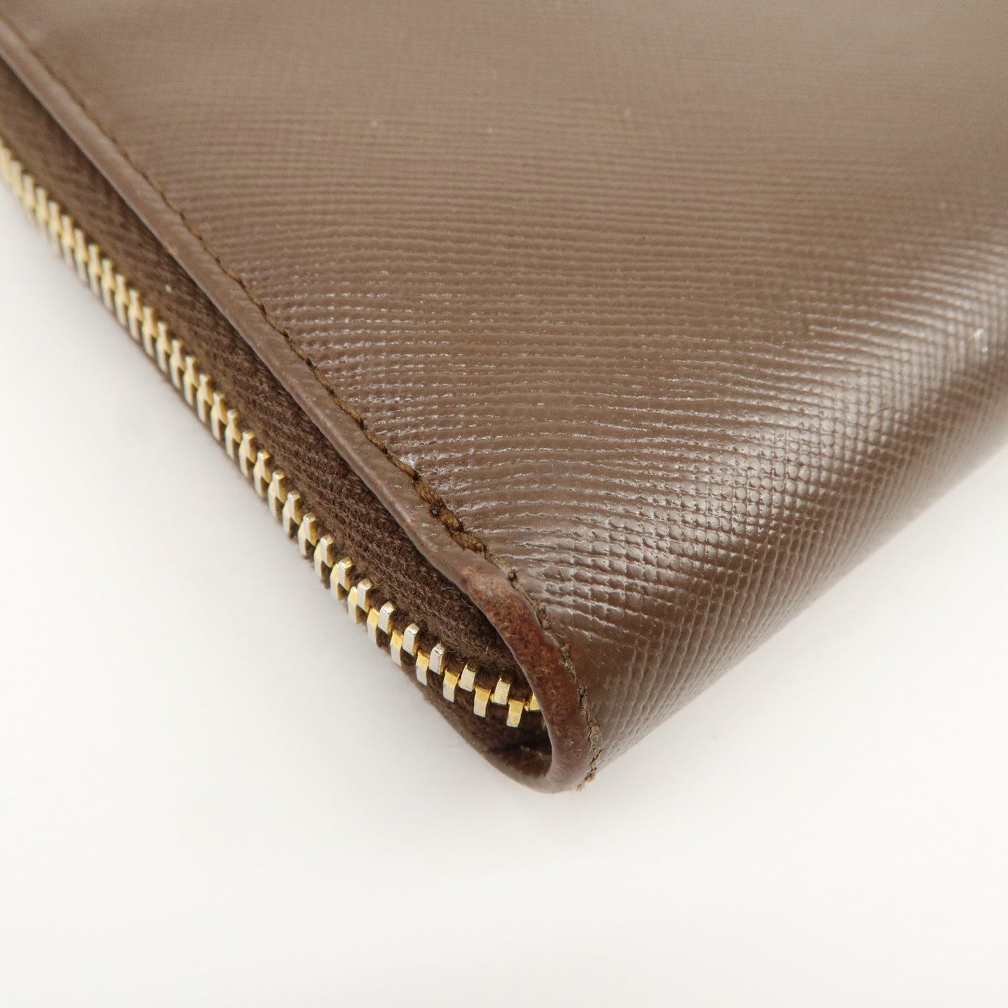 Prada Triangle Logo Saffiano Leather Round Zippy Wallet 1M0506【Pre-order】