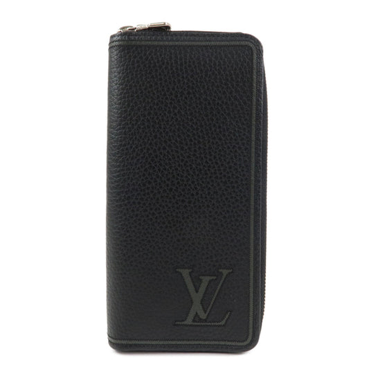 Louis Vuitton Torillon Leather Vertical Zippy Wallet Black M68228【Pre-order】