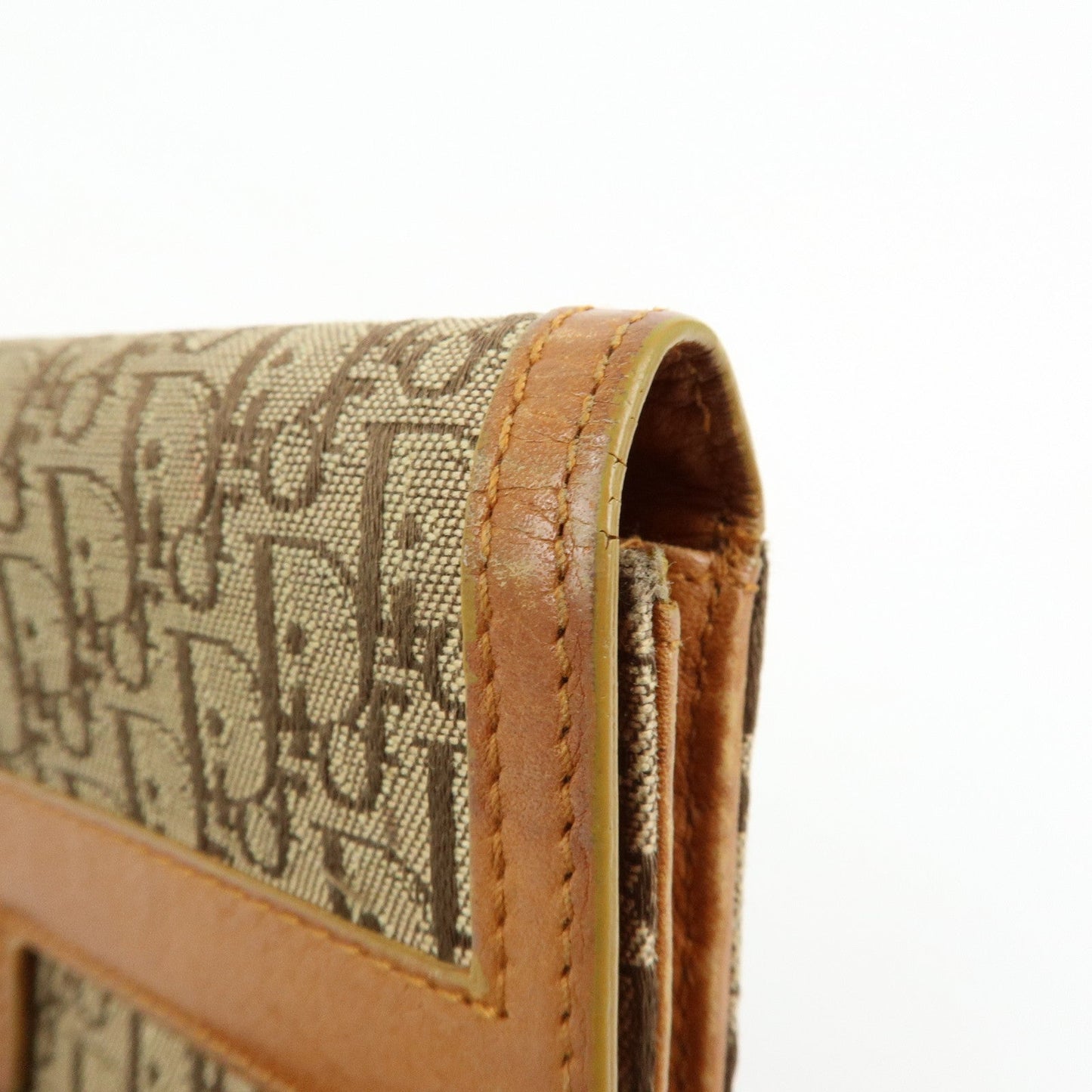 Christian Dior Trotter Street Chic Canvas Leather Long Wallet【Pre-order】