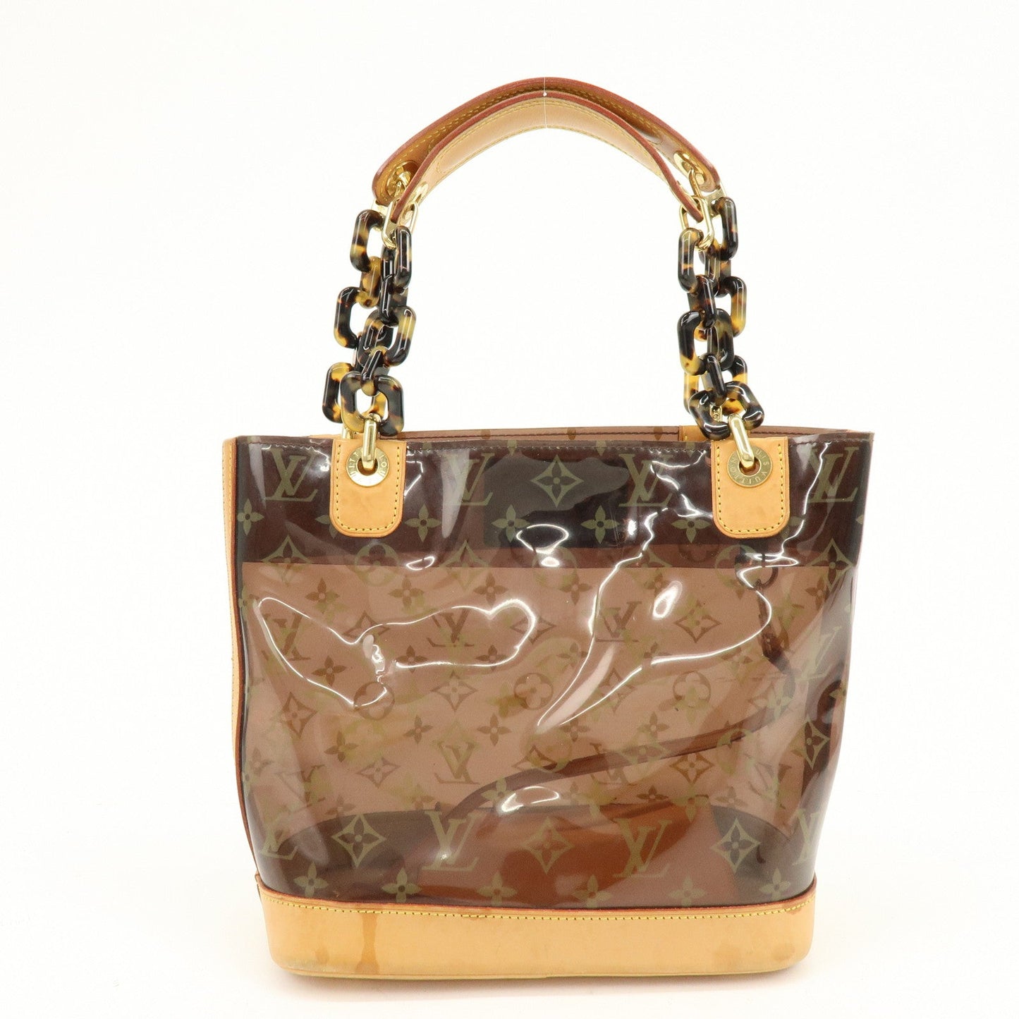 Louis Vuitton Monogram Cabas Ambre PM Tote Bag Clear Brown M92502【Pre-order】