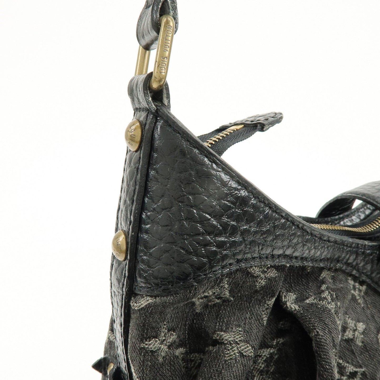 Louis Vuitton Monogram Denim Slightly Shoulder Bag Noir M95835【Pre-order】