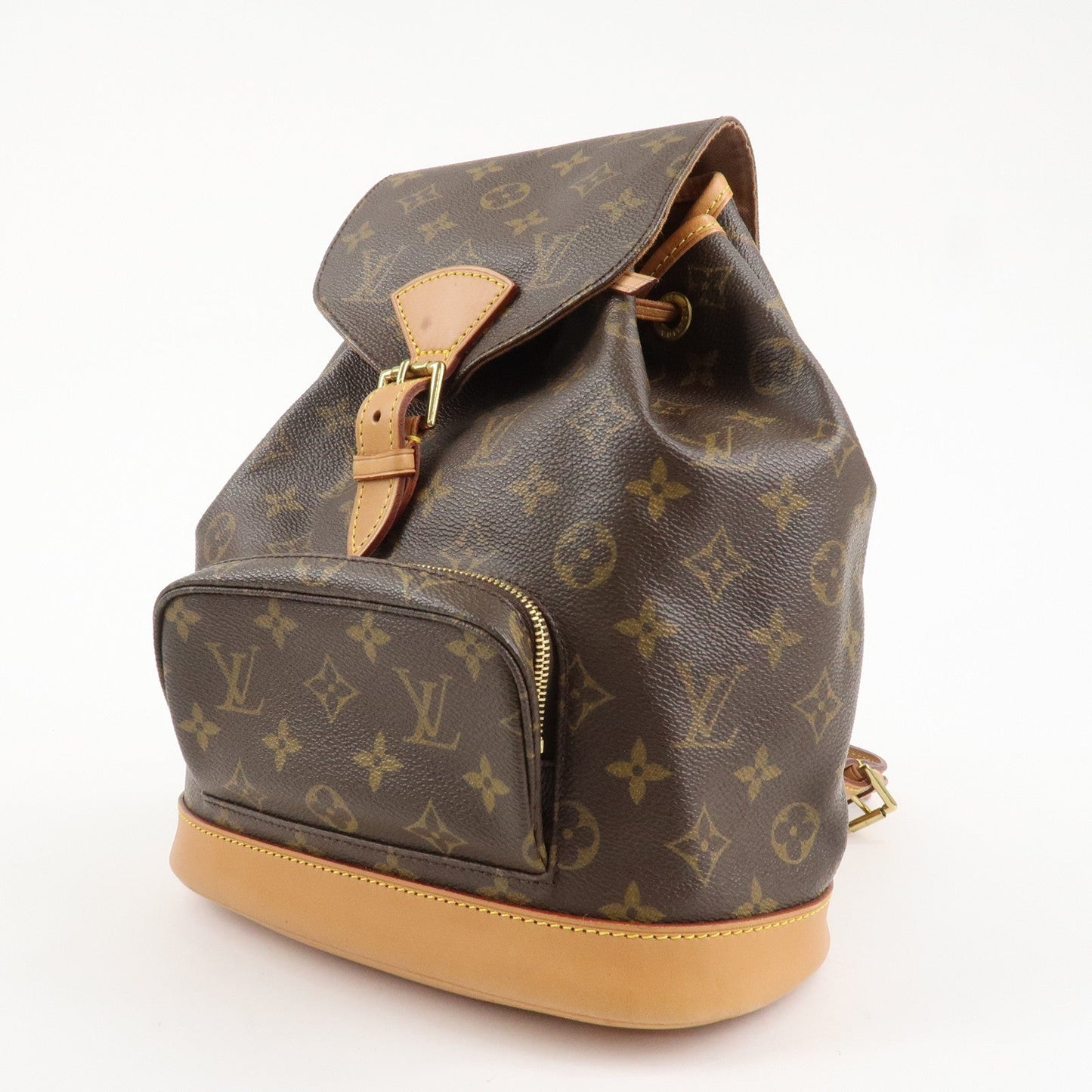 Louis Vuitton Monogram Montsouris MM Back Pack Ruck Sack M51136【Pre-order】