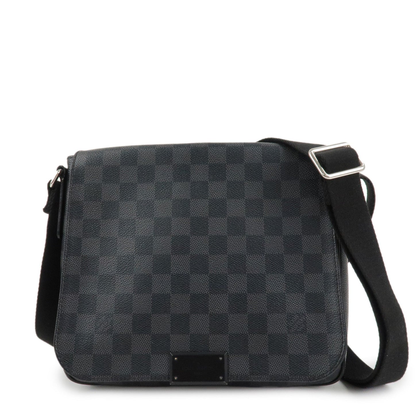 Louis Vuitton Damier Graphite District PM Shoulder Bag Black N41260【Pre-order】