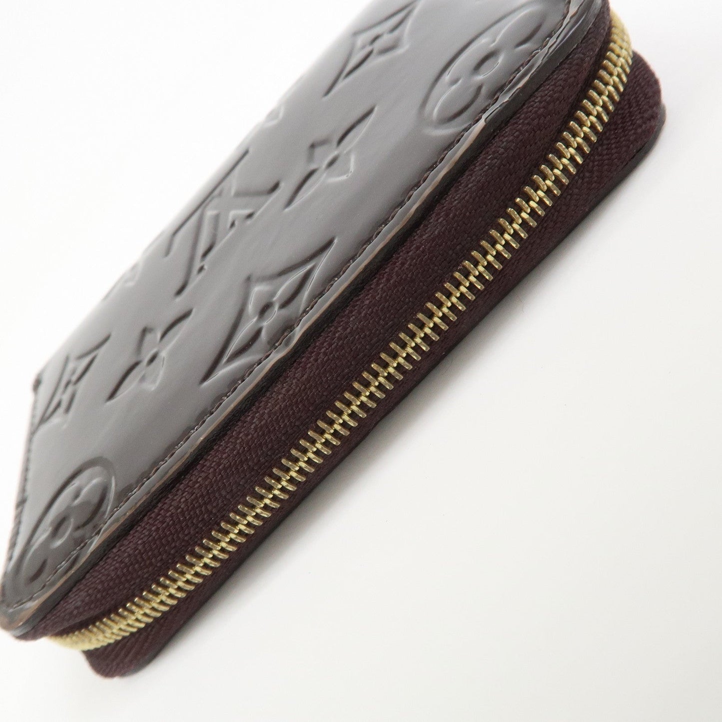 Louis Vuitton Monogram Vernis Zippy Coin Purse Amarante M93607【Pre-order】