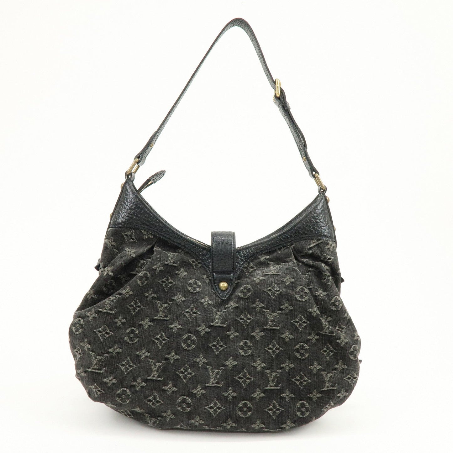 Louis Vuitton Monogram Denim Slightly Shoulder Bag Noir M95835【Pre-order】