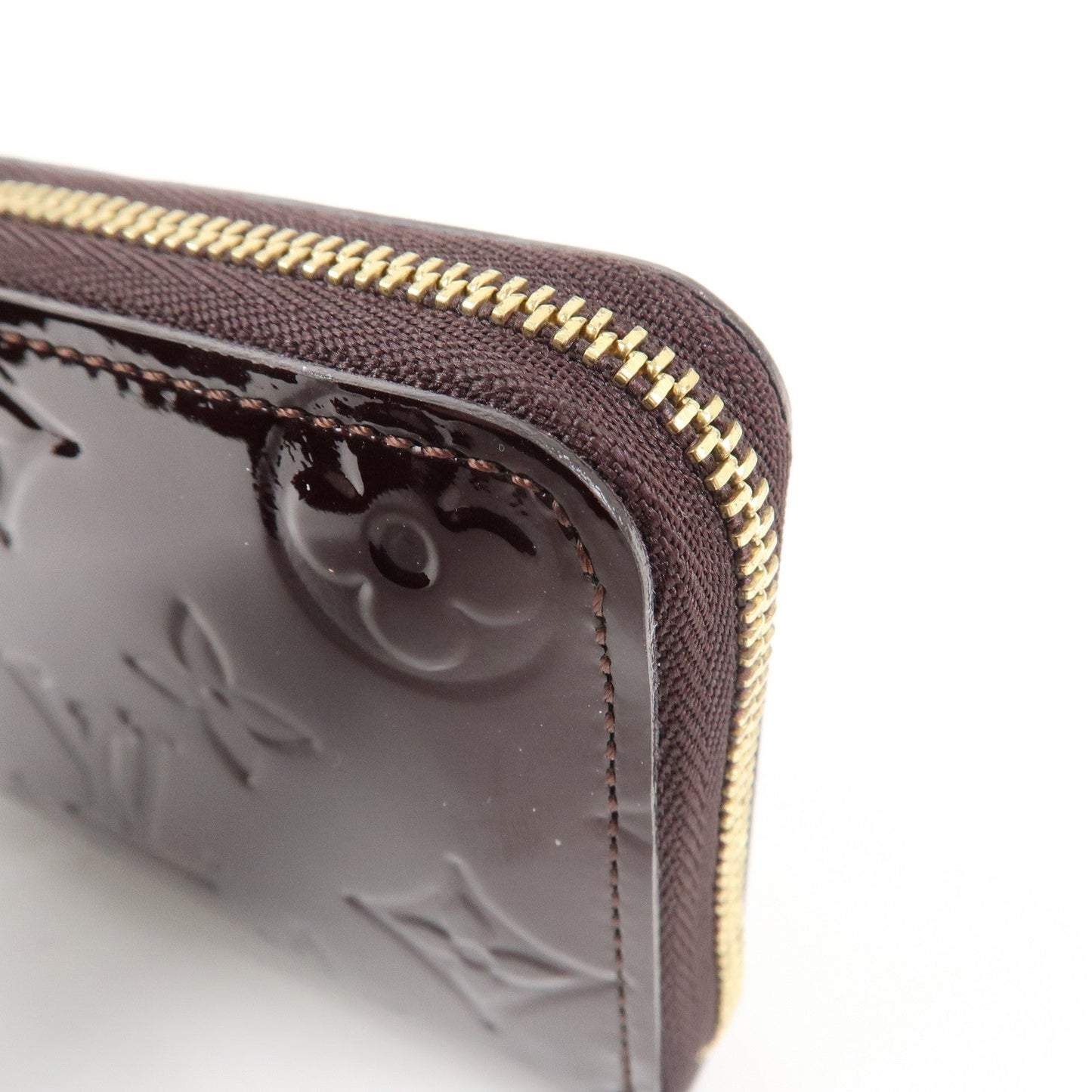 Louis Vuitton Monogram Vernis Zippy Coin Purse Amarante M93607【Pre-order】