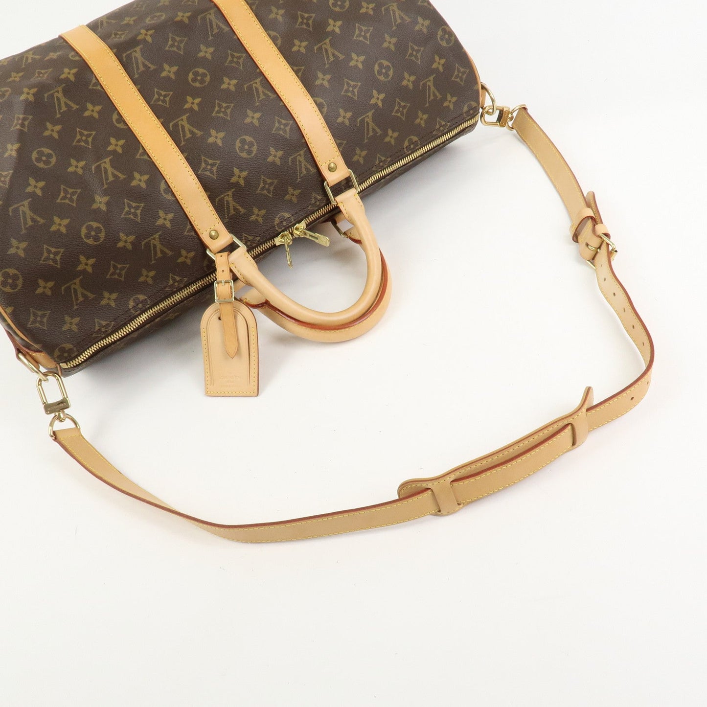 Louis Vuitton Monogram Keep All 50 Bandouliere Boston Bag M41416【Pre-order】