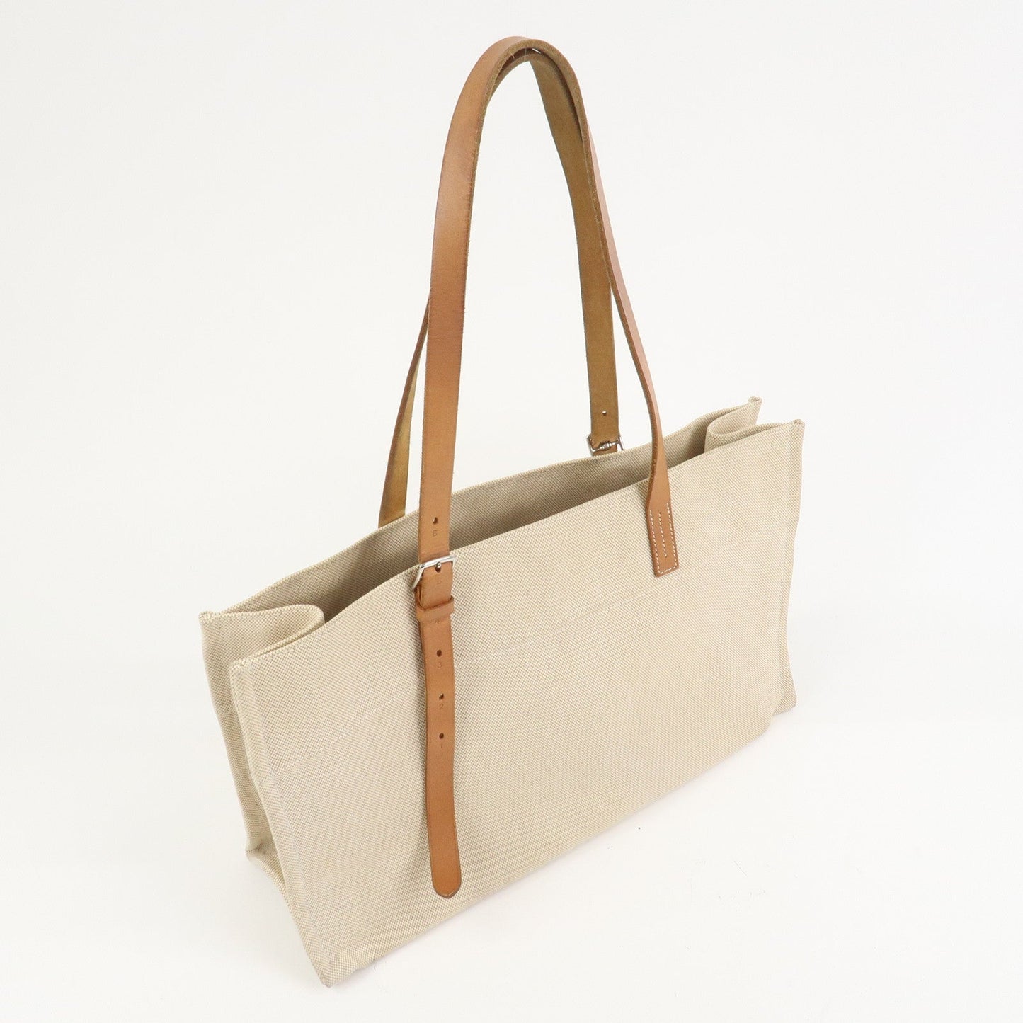 Hermes Etriviere Elan Toile H Leather Tote Bag【Pre-order】