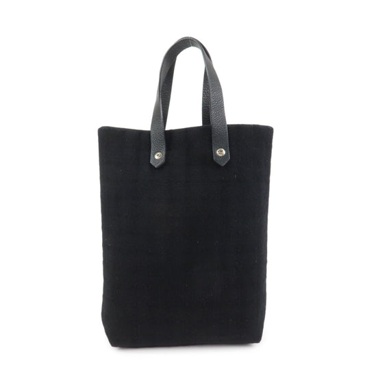Hermes Amedaba PM Canvas Leather Tote Bag Hand Bag【Pre-order】