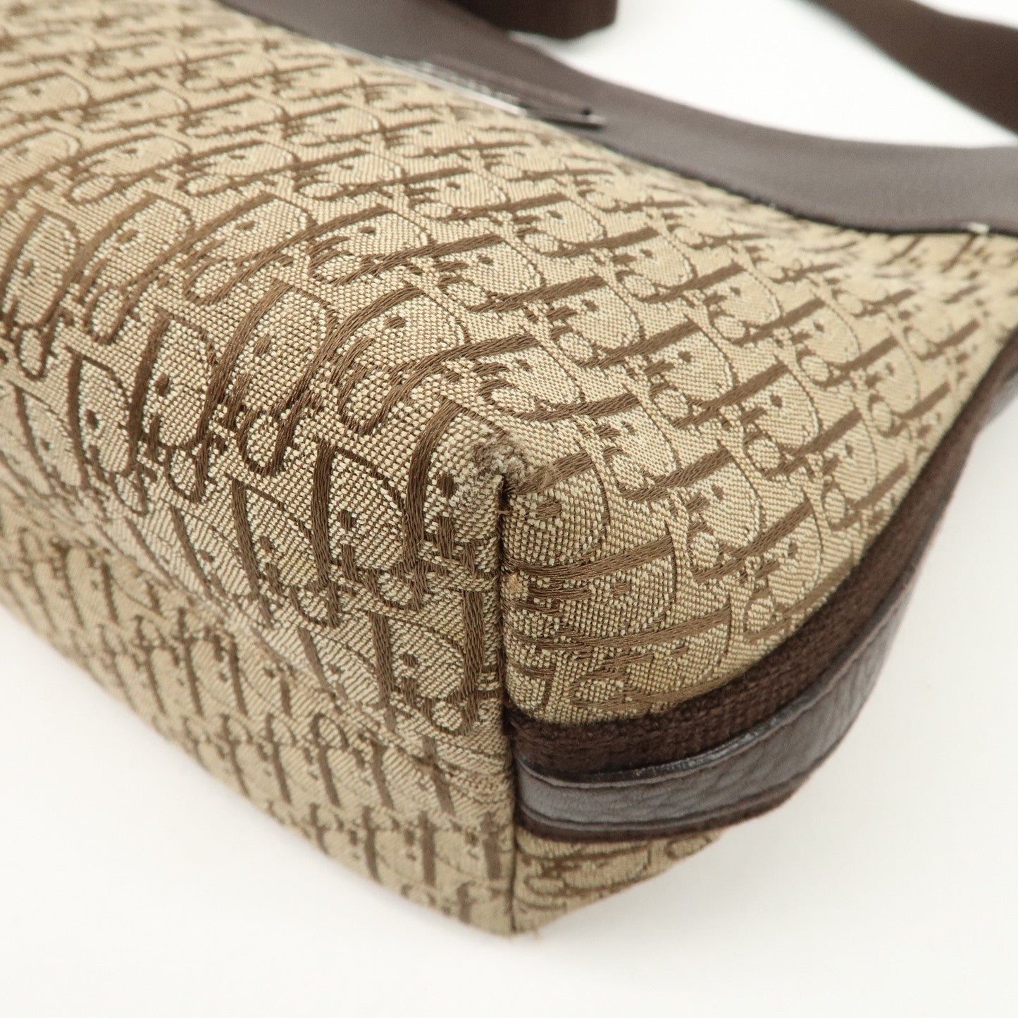 Christian Dior Street Chic Trotter Canvas Leather Shoulder Bag【Pre-order】