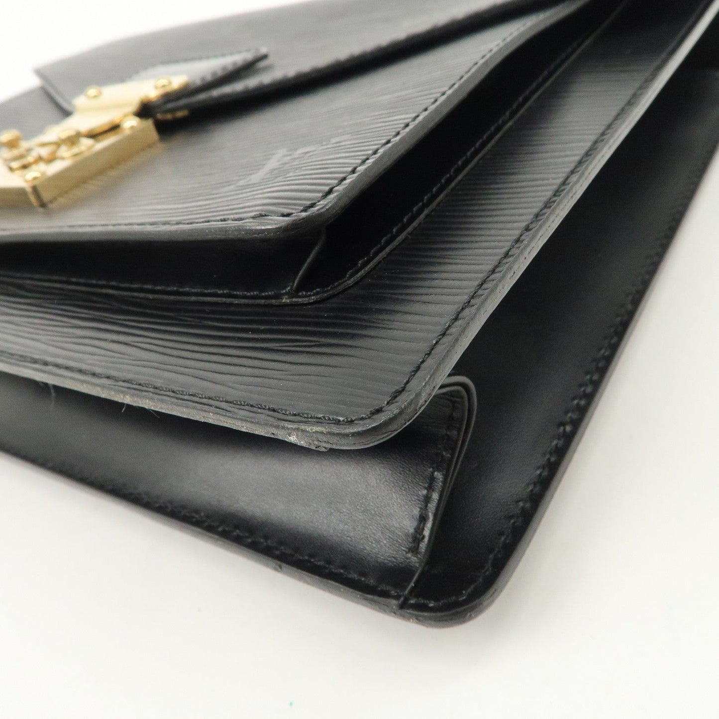Louis Vuitton Epi Monseau 2Way Shoulder Bag Hand Bag Black M52122【Pre-order】