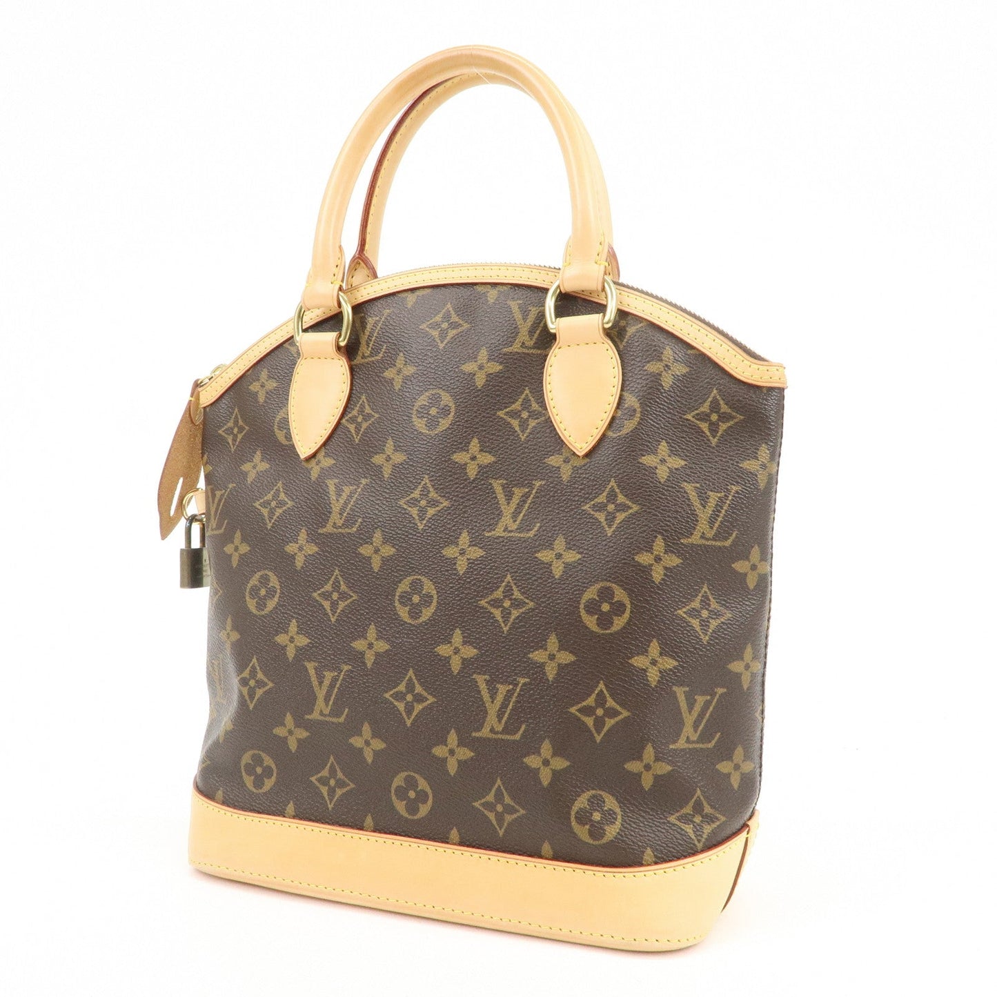 Louis Vuitton Monogram Lockit Hand Bag Brown M40102【Pre-order】