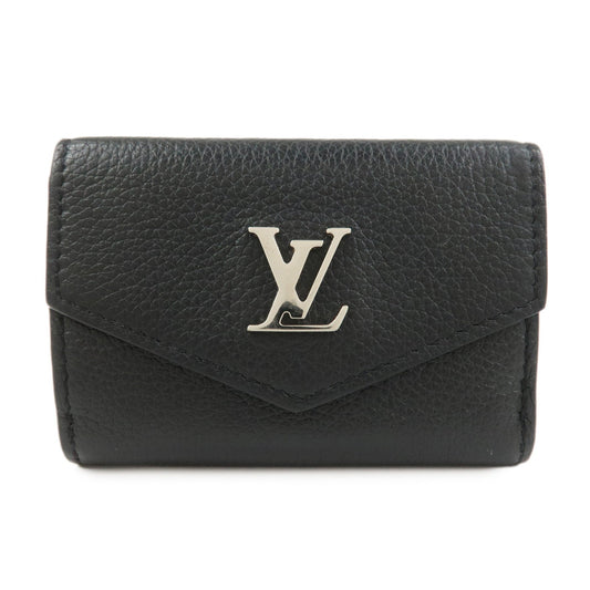 Louis Vuitton Portefeuille Lock Mini Compact Wallet Noir M63921【Pre-order】