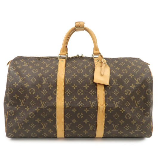 Louis Vuitton Monogram Keep All 50 Bag Boston Bag Brown M41426【Pre-order】