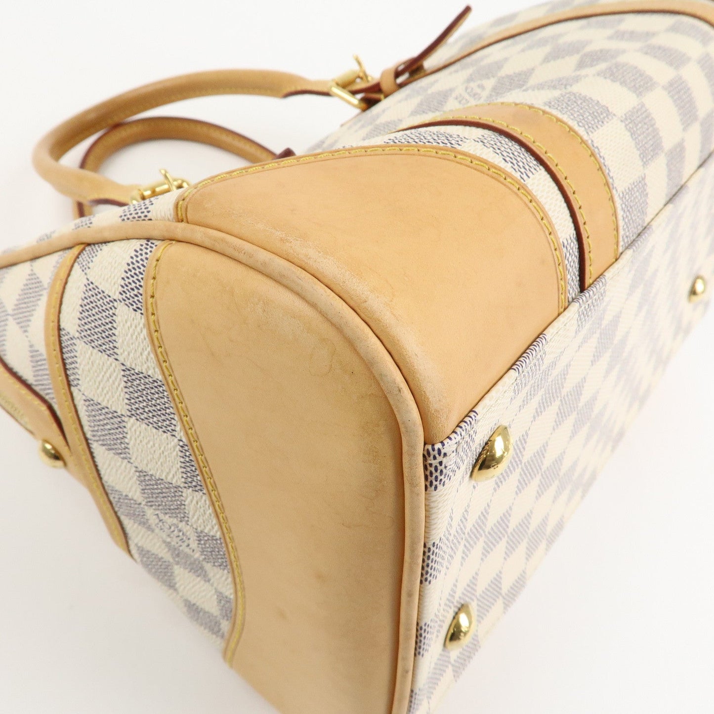 Louis Vuitton Damier Azur Leather Canvas Berkeley Hand Bag N52001【Pre-order】