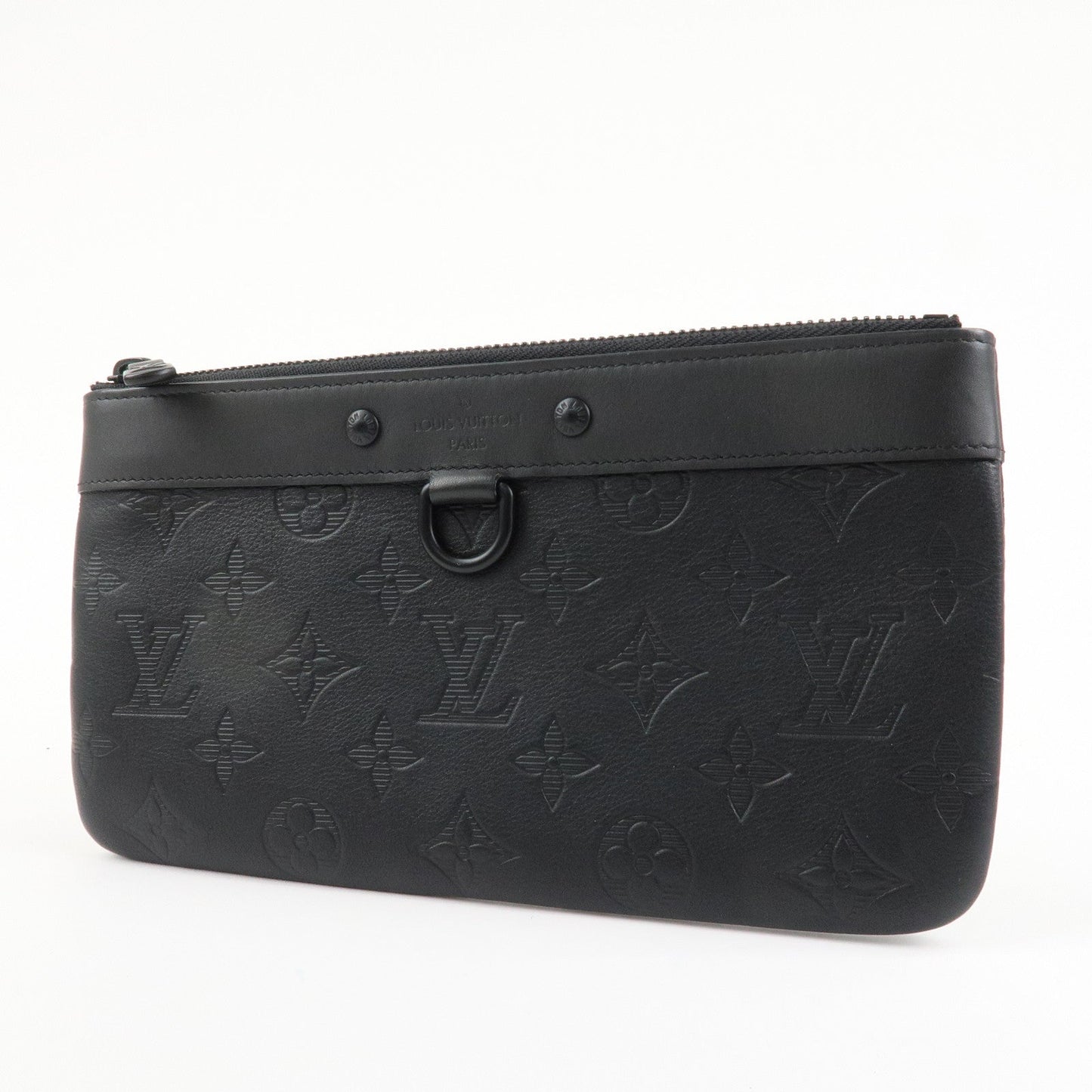 Louis Vuitton Monogram Shadow Pochette Discovery PM Black M44335【Pre-order】