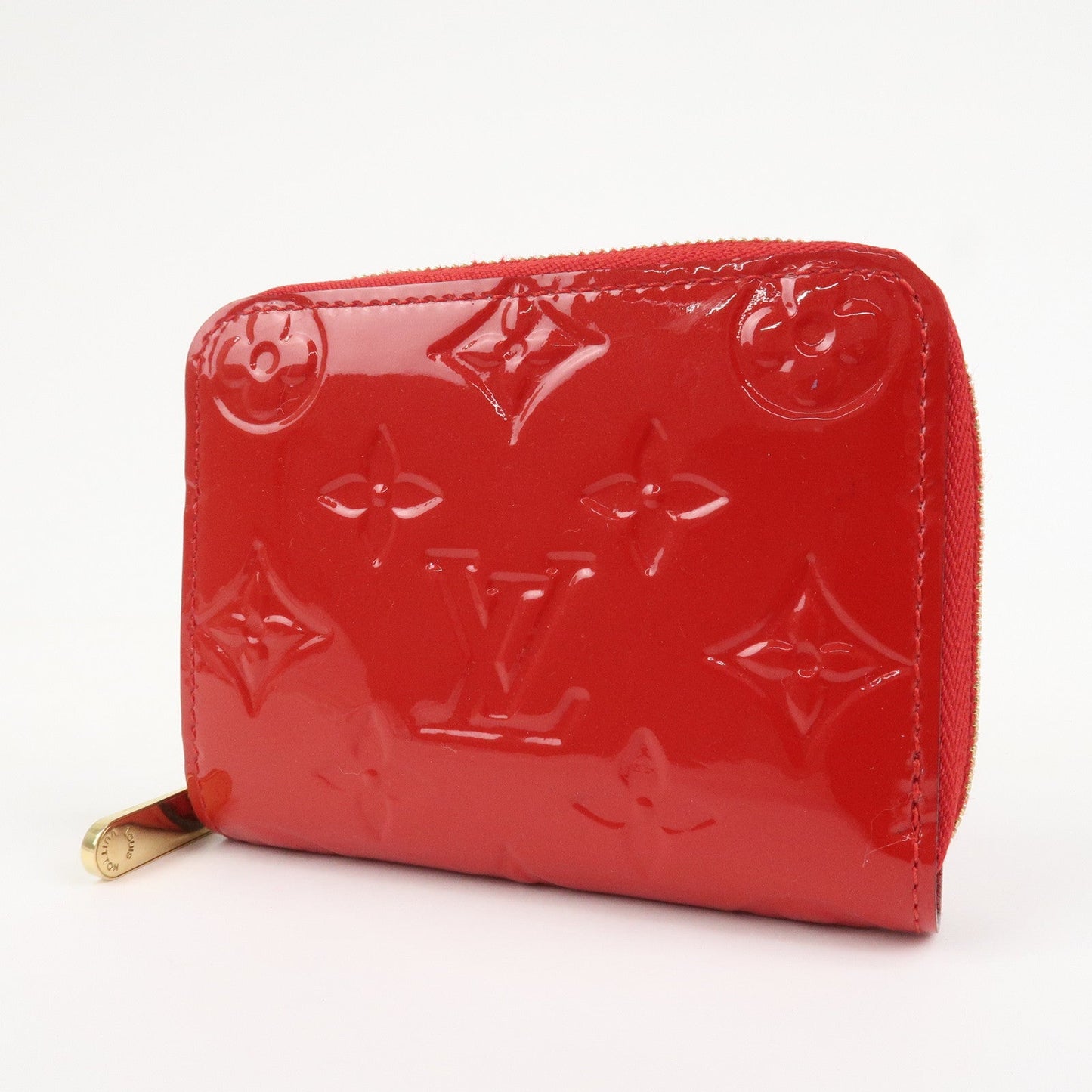 Louis Vuitton Vernis Leather Zippy Coin Purse Wallet Cerise M90202【Pre-order】