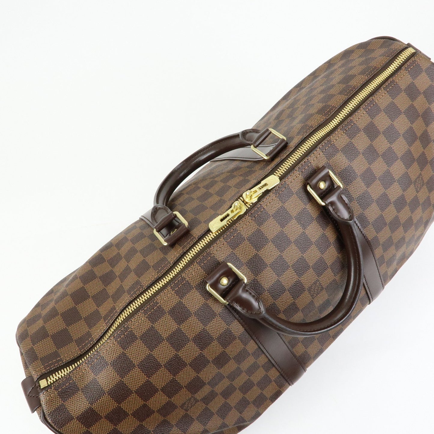 Louis Vuitton Damier Keep All 50 Boston Bag Brown N41427【Pre-order】