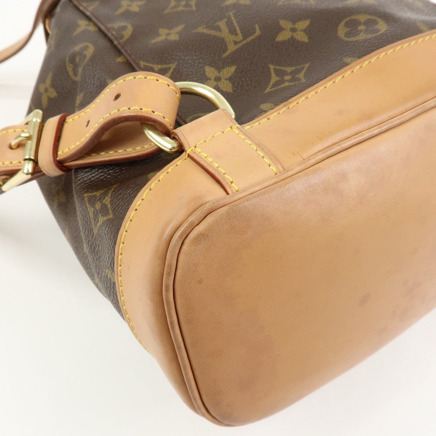 Louis Vuitton Monogram Montsouris MM Backpack Brown M51136【Pre-order】