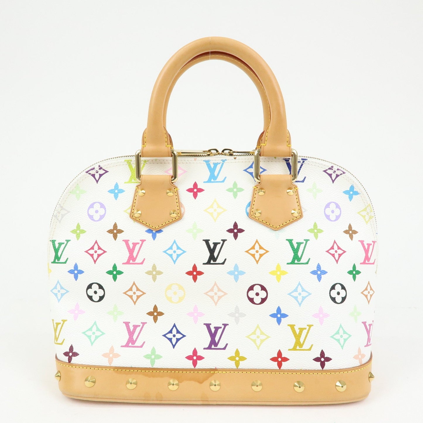 Louis Vuitton Monogram Multicolor Alma PM Hand Bag Blanc M92647【Pre-order】