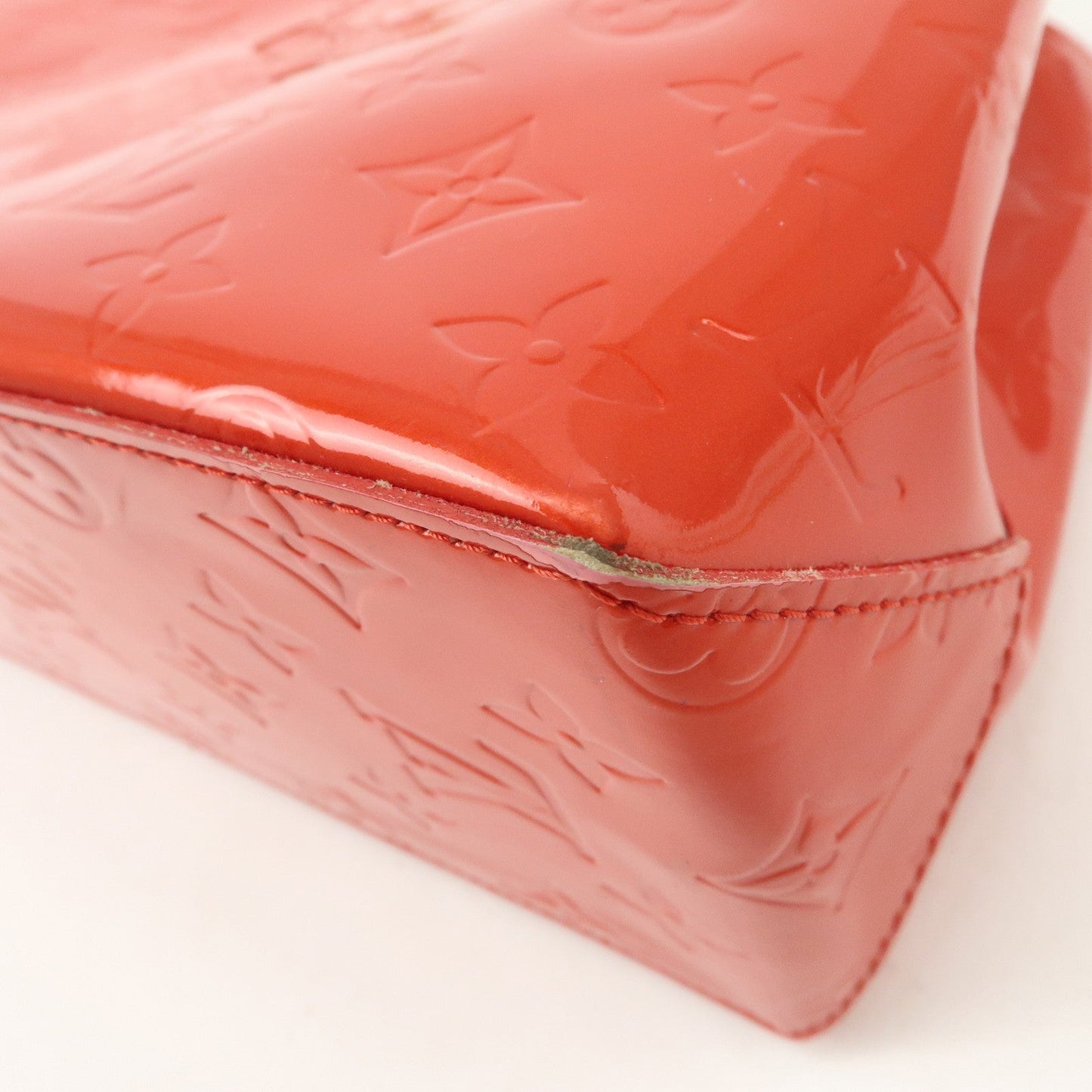 Louis Vuitton Monogram Vernis Lead PM Hand Bag Rouge M91088【Pre-order】