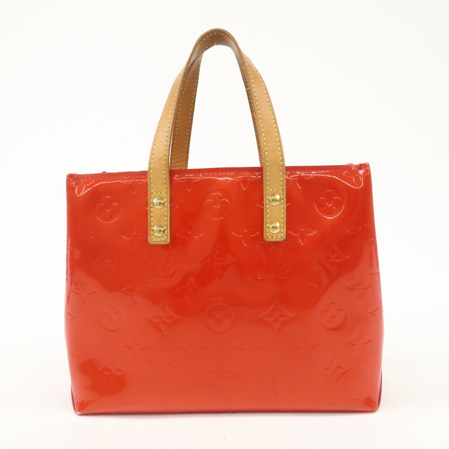 Louis Vuitton Monogram Vernis Lead PM Hand Bag Rouge M91088【Pre-order】