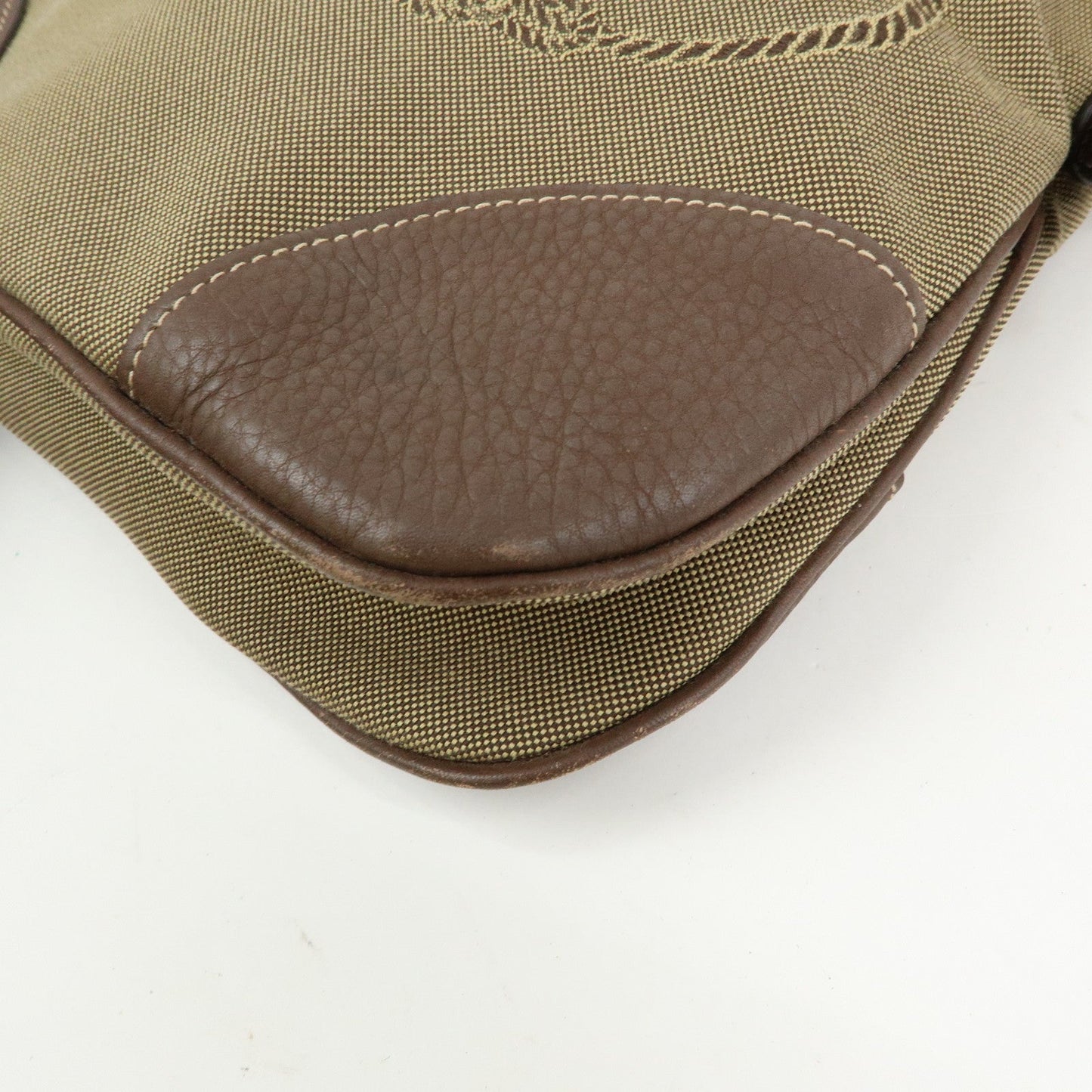 Prada Logo Jacguard Leather Shoulder Bag Crossbody Bag Brown 1BT867【Pre-order】
