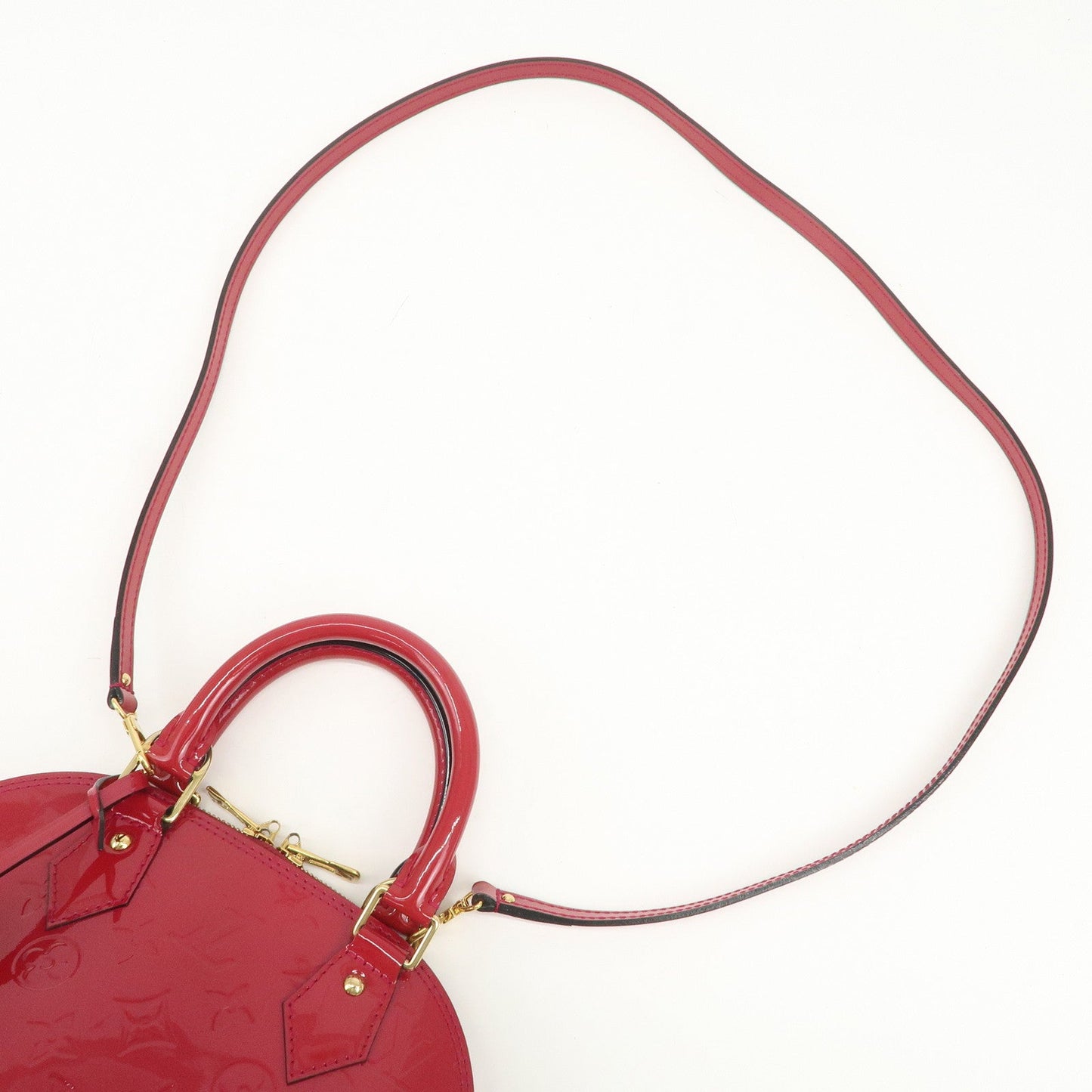 Louis Vuitton Monogram Vernis Alma BB 2Way Bag Rose Indien M91771【Pre-order】