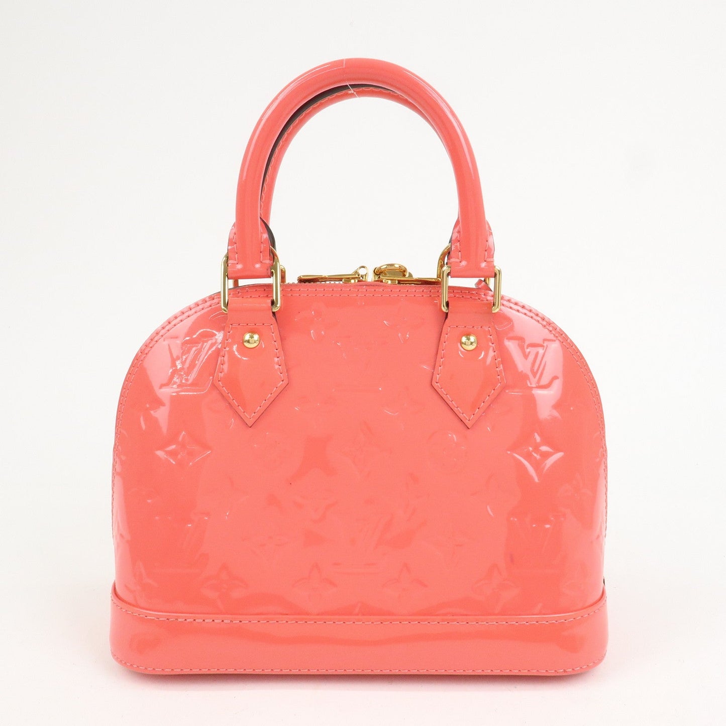 Louis Vuitton Monogram Vernis Alma BB 2Way Bag Hand Bag Rose Rich M90259【Pre-order】