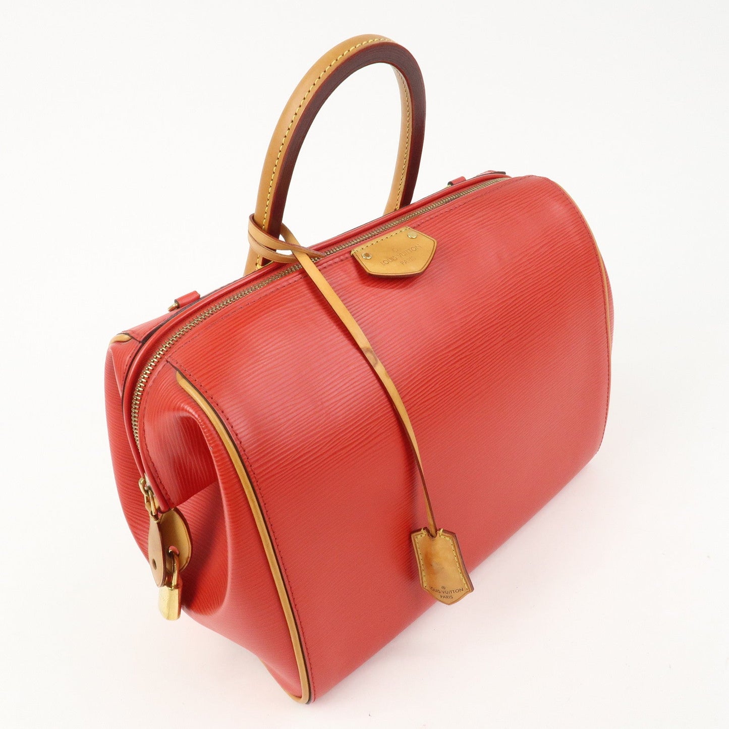 Louis Vuitton Epi Leather Dock PM Hand Bag Coquelicot M93246【Pre-order】