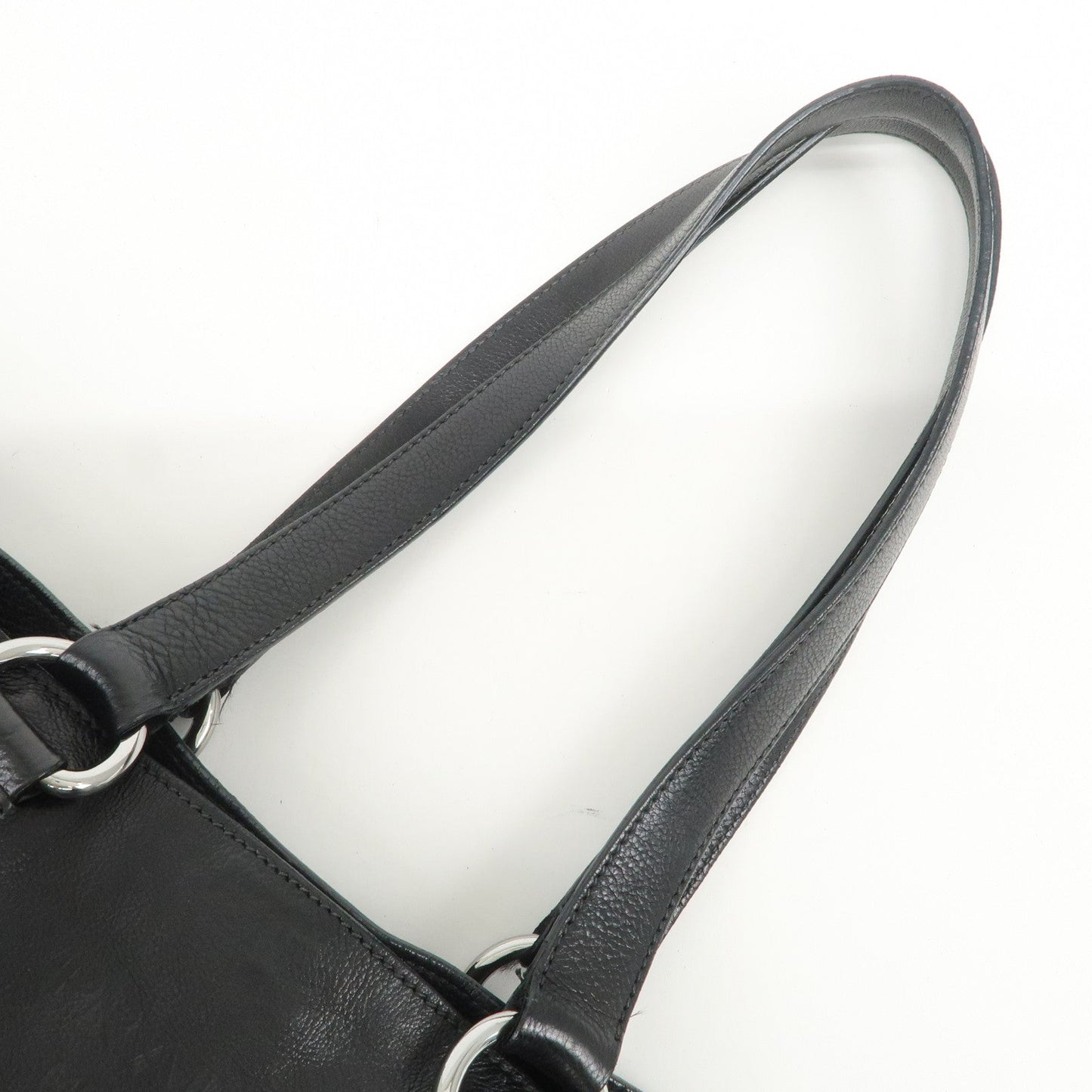 Prada Leather 2Way Bag Tote Bag Shoulder Bag Black VA0801【Pre-order】