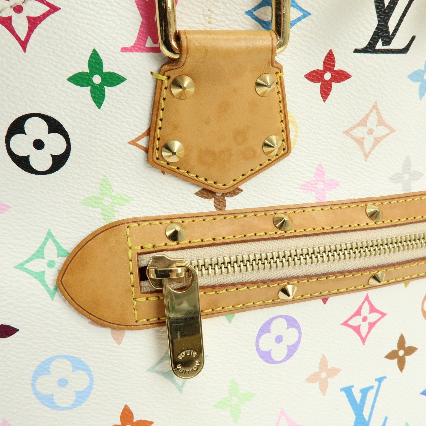 Louis Vuitton Monogram Multicolor Alma PM Hand Bag Blanc M92647【Pre-order】