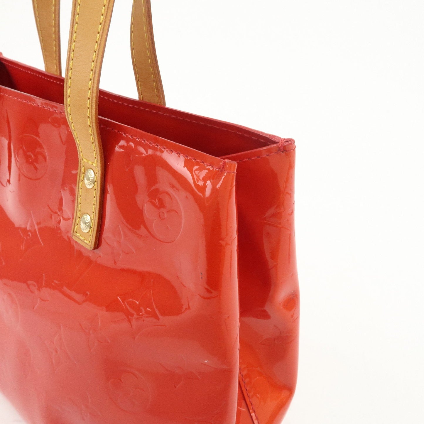 Louis Vuitton Monogram Vernis Lead PM Hand Bag Rouge M91088【Pre-order】
