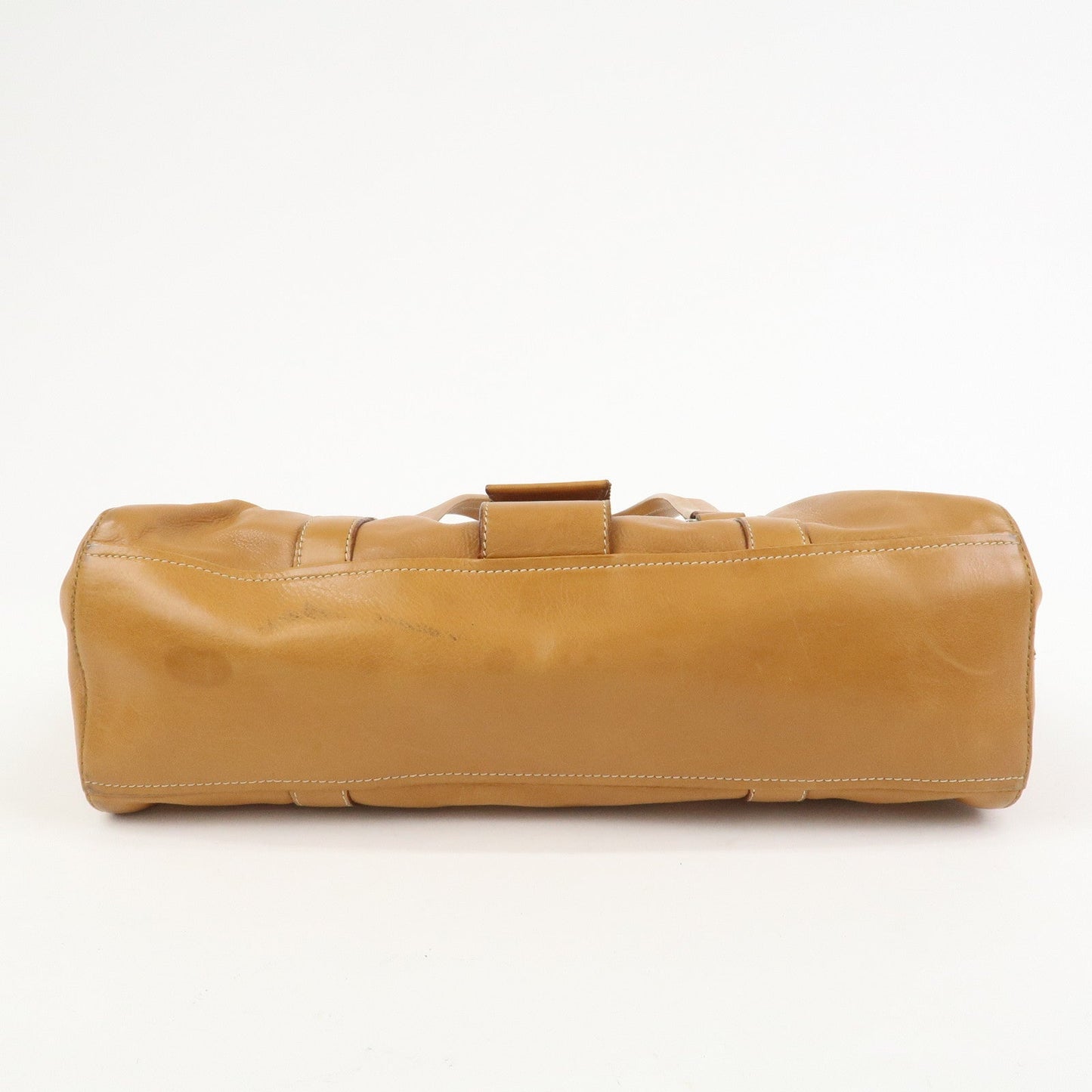 Prada Triangle Logo Leather Nylon Shoulder Bag Brown BR2418【Pre-order】