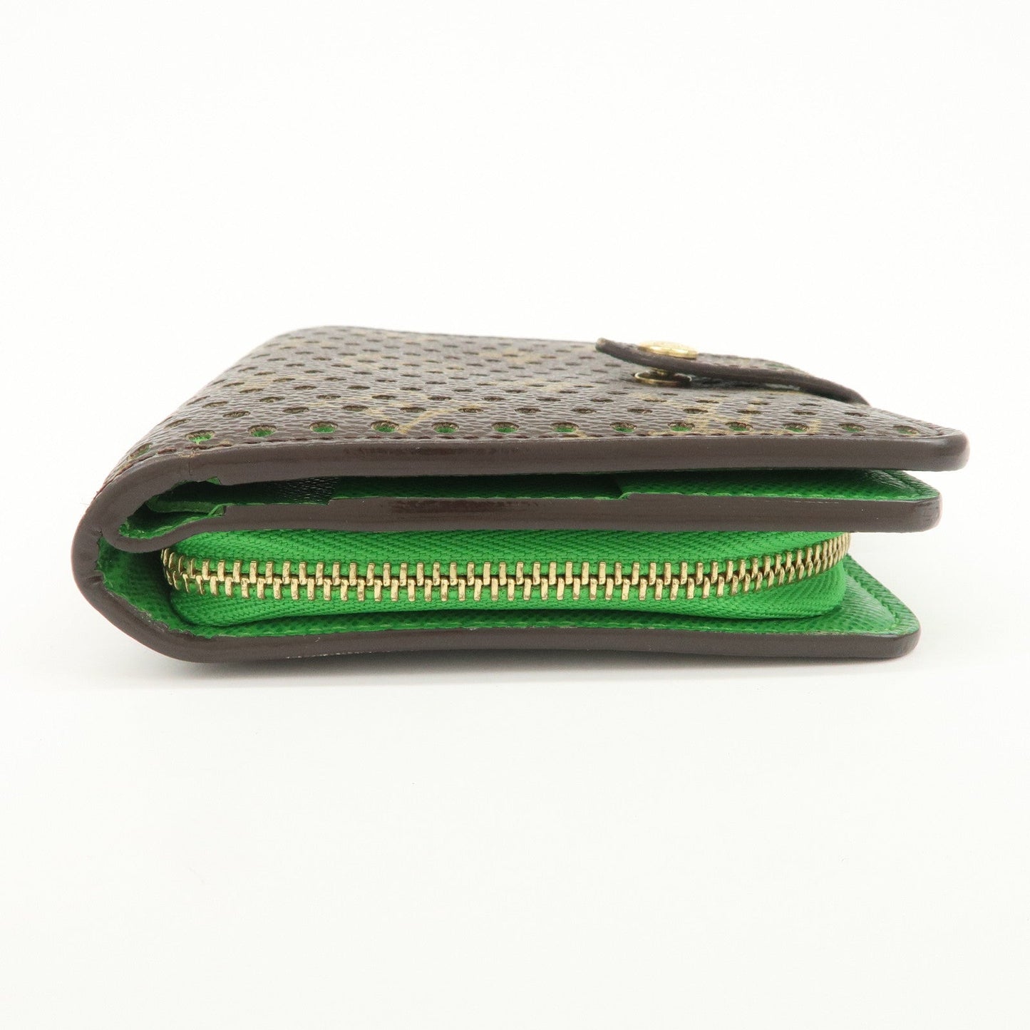Louis Vuitton Monogram Perfor Compact Zip Bi-fold Wallet M95218【Pre-order】