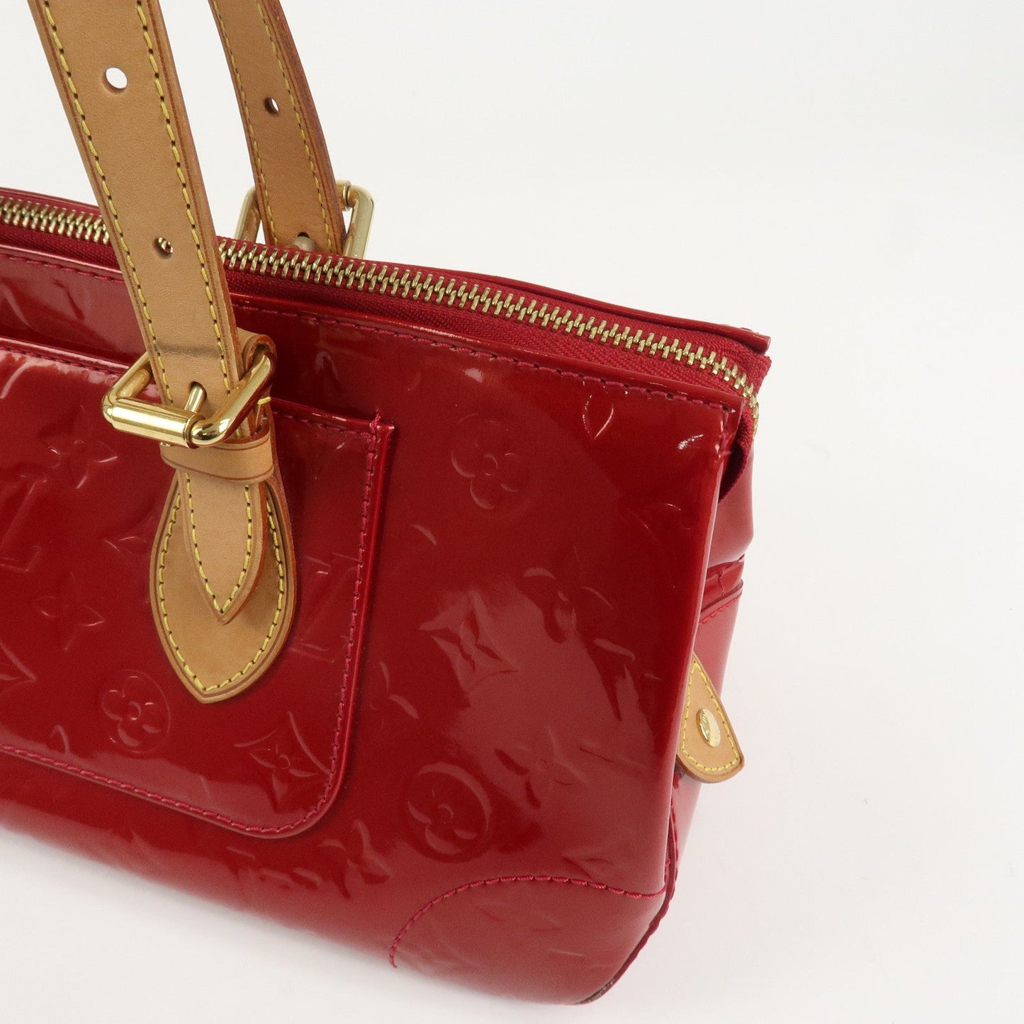 Louis Vuitton Vernis Rosewood Avenue Hand Bag Pomme D'Amour M93507【Pre-order】