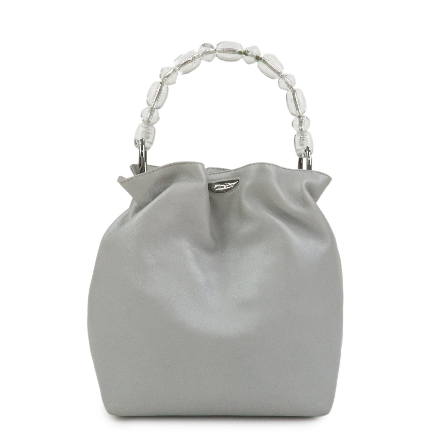 Christian Dior Maris Pearl Leather Hand Bag【Pre-order】