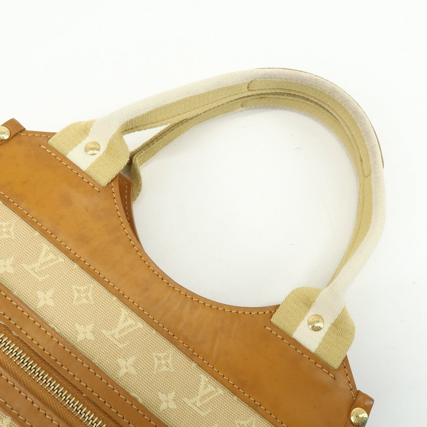 Louis Vuitton Monogram Mini Sac Catherine Hand Bag Beige M92328【Pre-order】