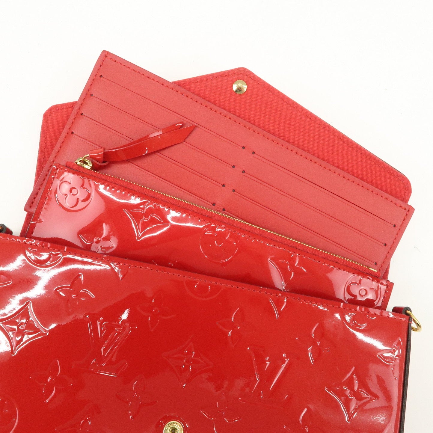 Louis Vuitton Monogram Vernis Pochette Felice Shoulder Bag M61293 Used【Pre-order】