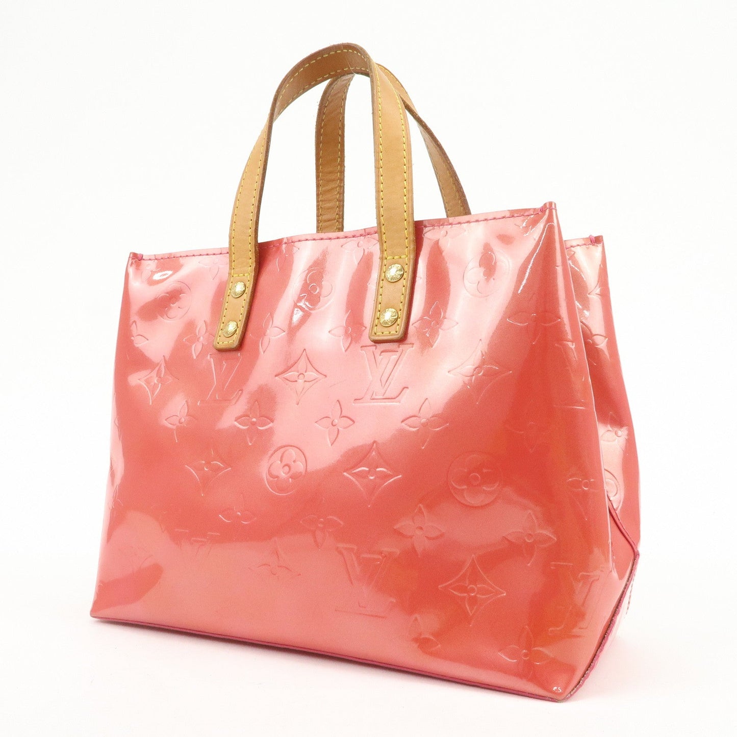 Louis Vuitton Monogram Vernis Lead PM Hand Bag Framboise M9132F【Pre-order】