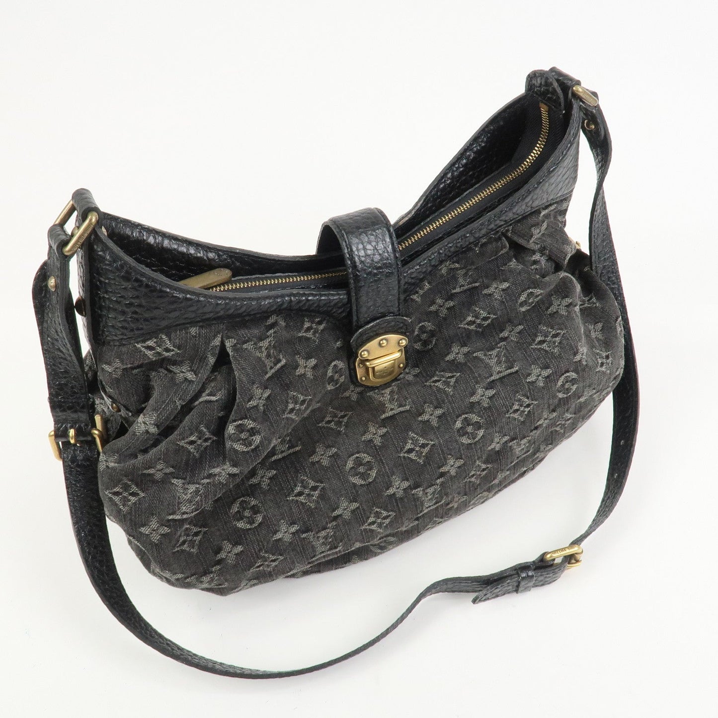 Louis Vuitton Monogram Denim Slightly Shoulder Bag Noir M95835【Pre-order】
