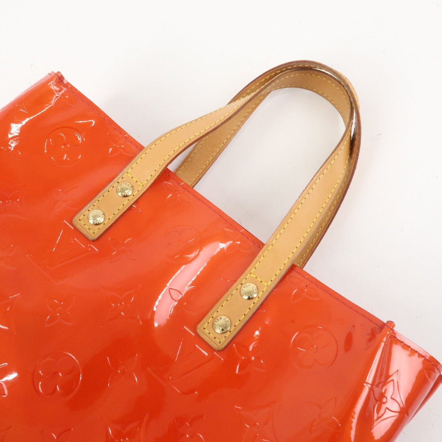 Louis Vuitton Monogram Vernis Lead PM Hand Bag Rouge M91088【Pre-order】