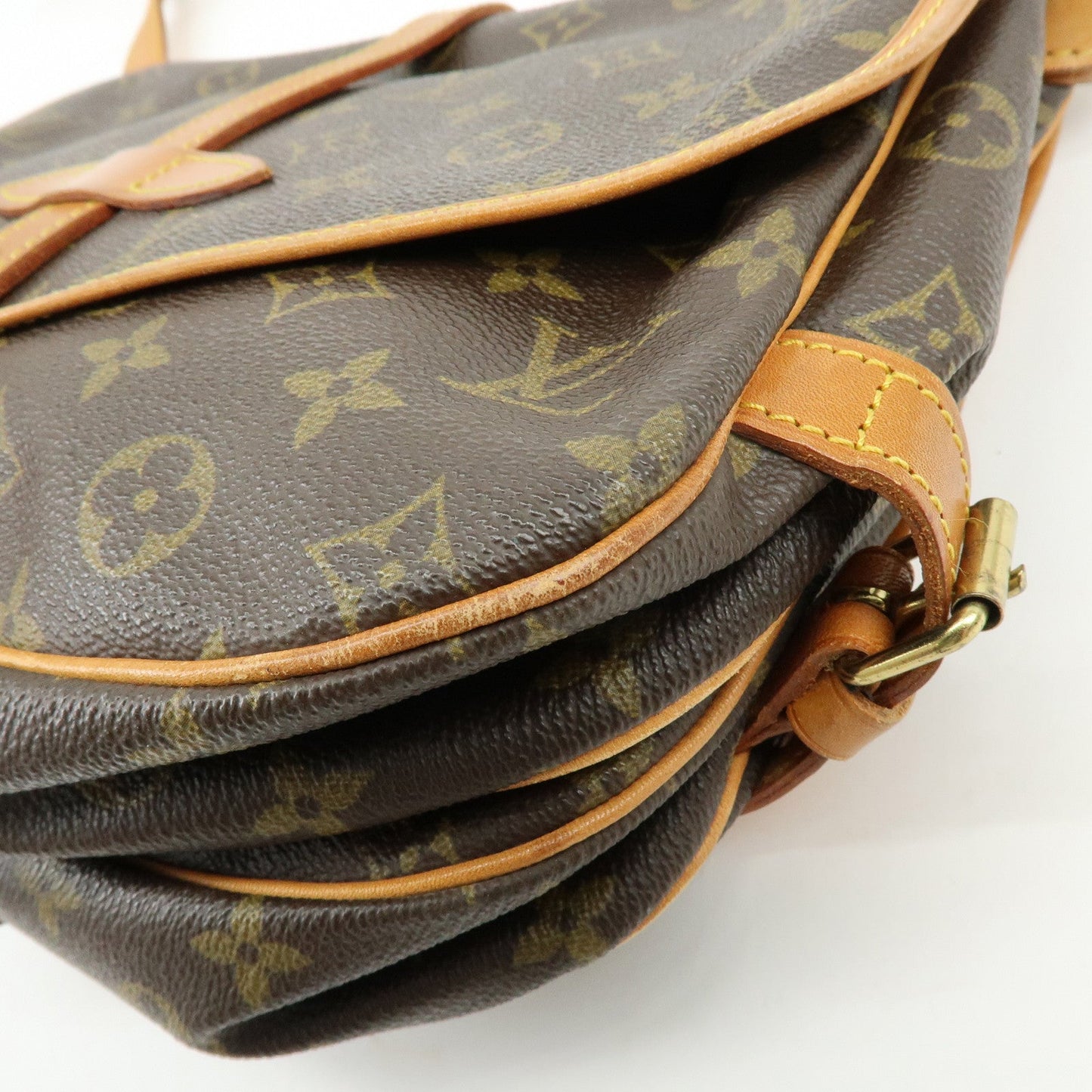 Louis Vuitton Monogram Saumur 30 Canvas Shoulder Bag Brown M42256【Pre-order】