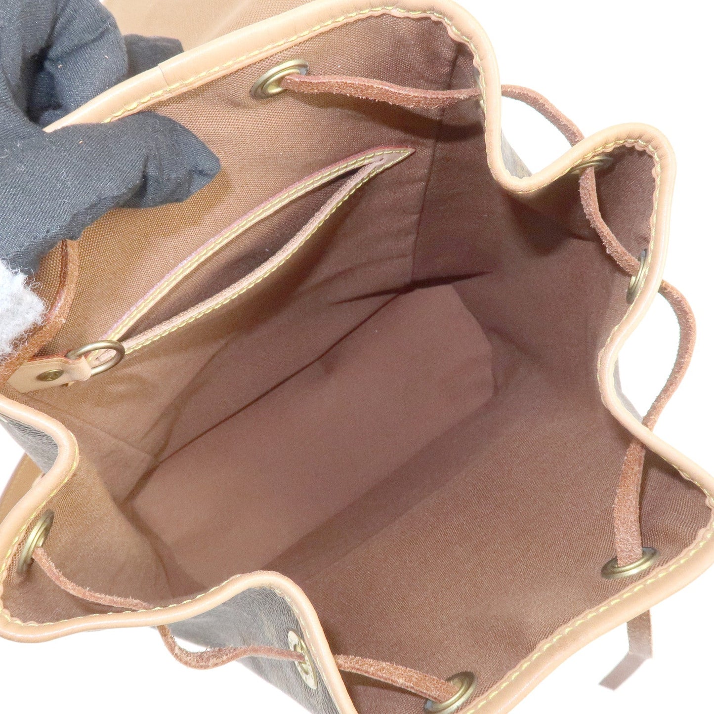 Louis Vuitton Monogram Montsouris MM Back Pack Ruck Sack M51136【Pre-order】
