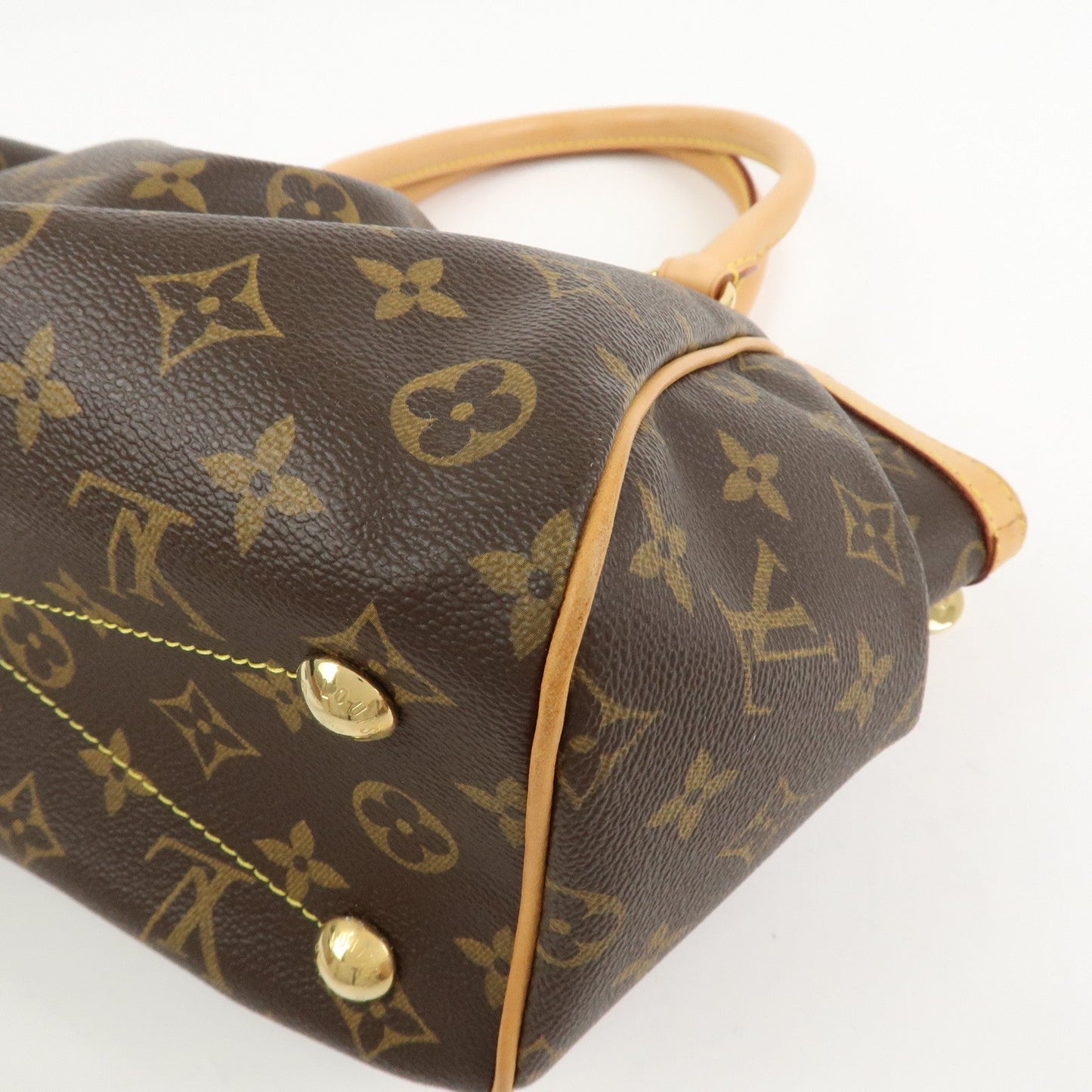 Louis Vuitton Monogram Tivoli PM Hand Bag Shoulder Bag Brown M40143【Pre-order】