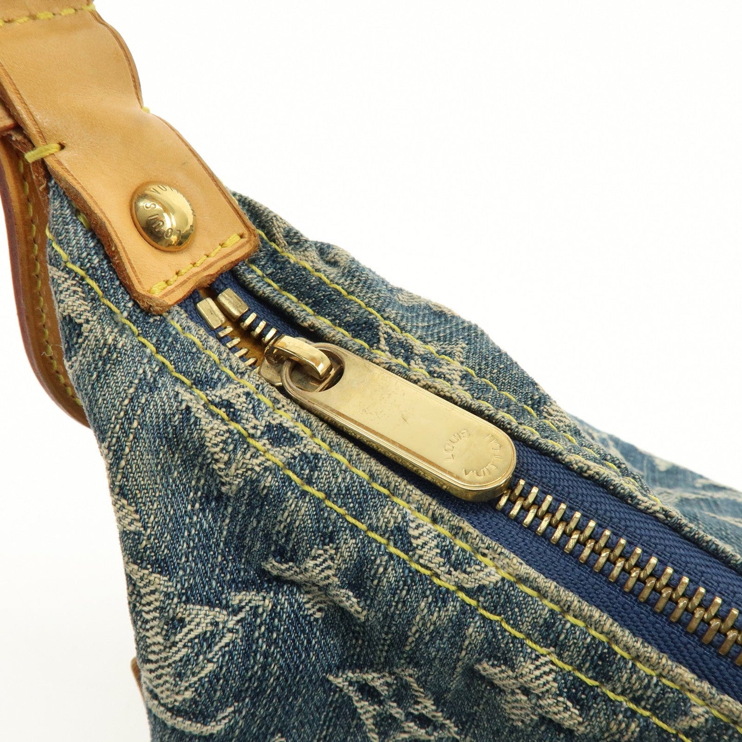 Louis Vuitton Monogram Denim Baggy GM Shoulder Bag Blue M95048【Pre-order】